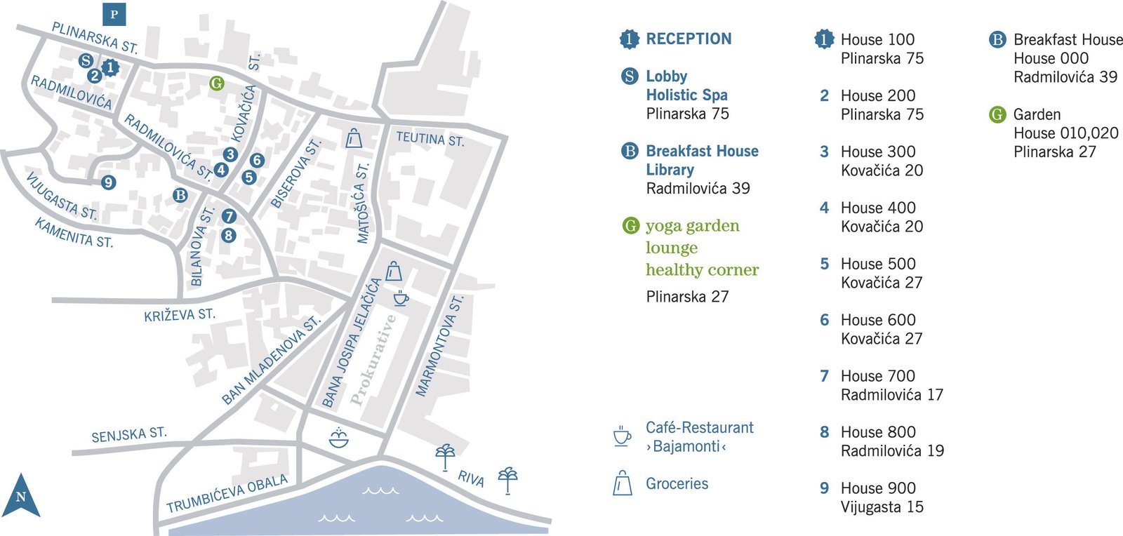 Divota Apartment Hotel Location Map